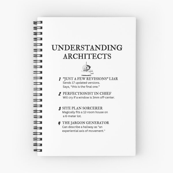Item preview, Funny Architect Definitions – Architecture Humor Design designed and sold by PsyFlow35.