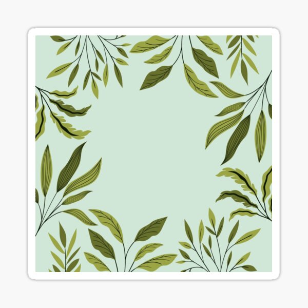 Item preview, Green leaf natural decoration classic tshirt designed and sold by anandsiva2703.