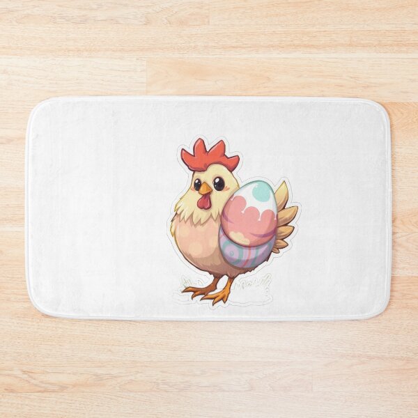 Item preview, Cute easter Chicken with egg sticker ,cute easter,Happy Easter,Easter Day,easter illustration designed and sold by Expressions-Sel.