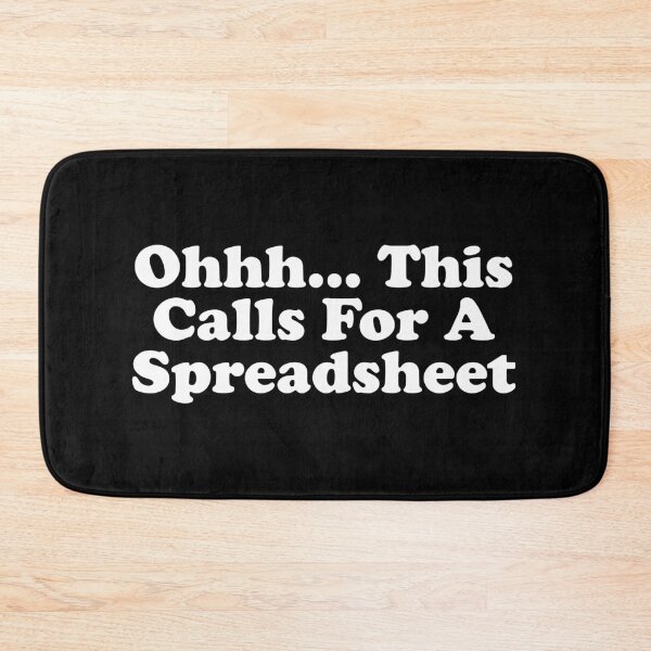 Item preview, This Calls For A Spreadsheet  designed and sold by xhearalisa.