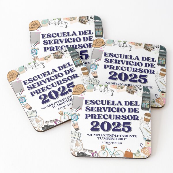 Item preview, Escuela Del Servicio De Precursor 2025 - Cumple Completamente Tu Ministerio - 2 Timoteo 4:5 designed and sold by CAISHEM DESIGNS.