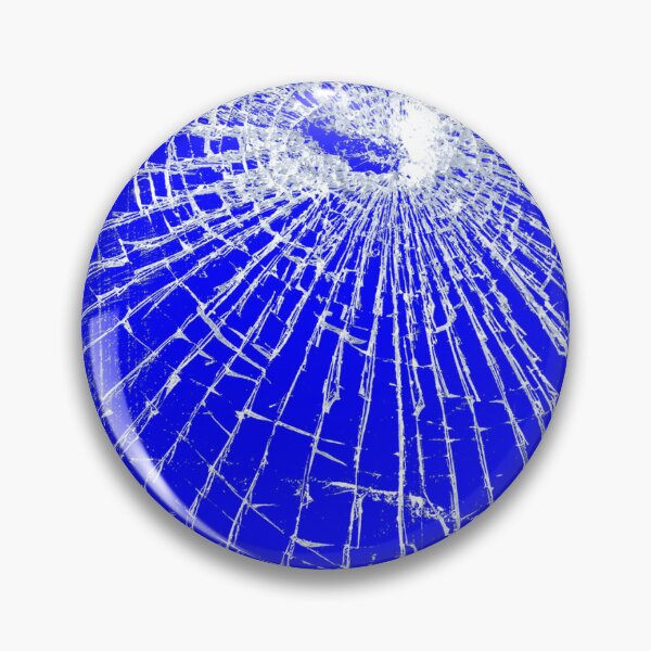 Item preview, Broken Glass No 2 Blue designed and sold by The Learning Curve Photography.