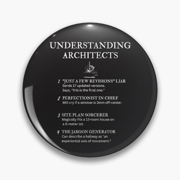 Item preview, Funny Architect Definitions – Architecture Humor Design –  Black designed and sold by PsyFlow35.