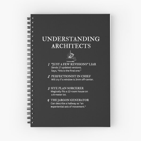 Item preview, Funny Architect Definitions – Architecture Humor Design –  Black designed and sold by PsyFlow35.