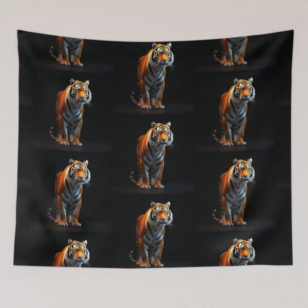 Item preview, Full Size Tiger on Black | Majestic Wild  designed and sold by MagneticArts23.