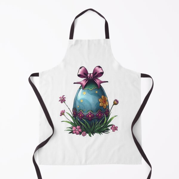 Item preview, Easter egg with a ribbon and flowers ,egg,Happy Easter,Easter Day,easter illustration designed and sold by Expressions-Sel.