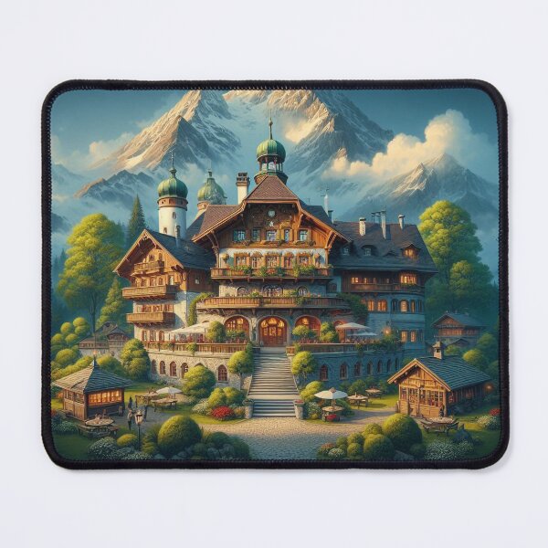 Item preview, Alpine Mountain Lodge Dreams designed and sold by nikkolaus.