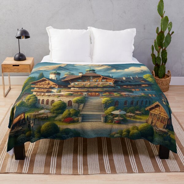 Item preview, Alpine Mountain Lodge Dreams designed and sold by nikkolaus.