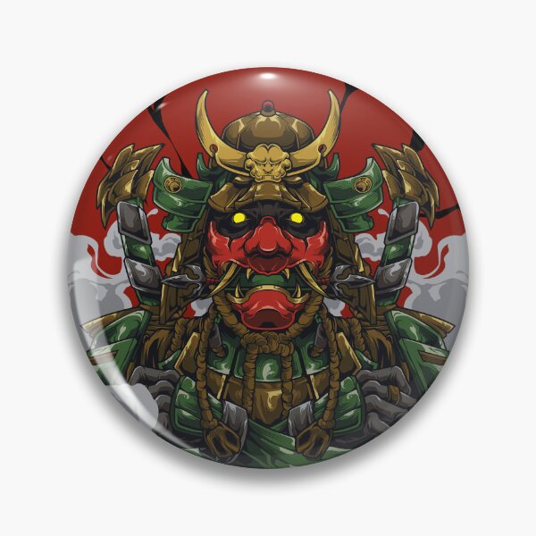 Item preview, Fierce Oni Mask - 4 designed and sold by Roy Art World.
