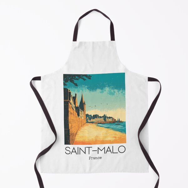 Item preview, A Vintage Illustration of Saint-Malo - France designed and sold by GoodOldVintage.