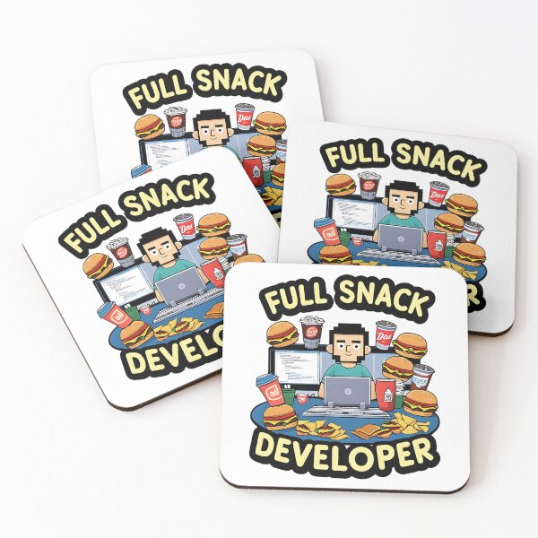 Item preview, Full Snack Developer Full Stack Developer Joke designed and sold by DomTeesHaven.