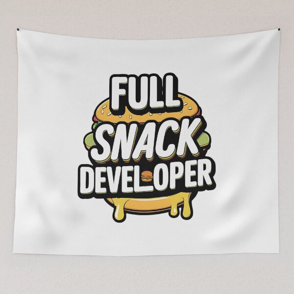 Item preview, Full Snack Developer Full Stack Developer Joke designed and sold by DomTeesHaven.