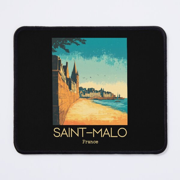 Item preview, A Vintage Illustration of Saint-Malo - France  designed and sold by GoodOldVintage.