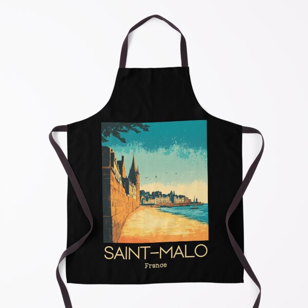 Item preview, A Vintage Illustration of Saint-Malo - France designed and sold by GoodOldVintage.