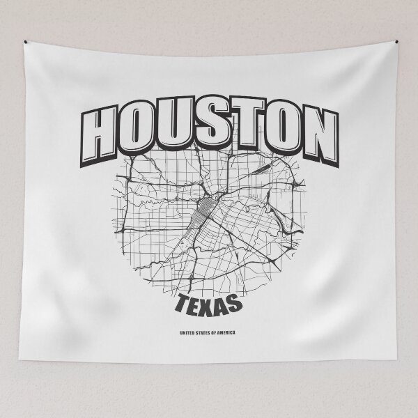 Item preview, Houston, Texas, logo artwork designed and sold by hebstreit.