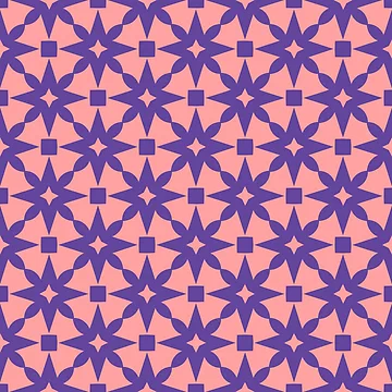Artwork thumbnail, Geometric Starburst Pattern by Patternfluent