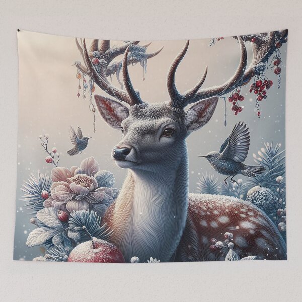 Item preview, Antlers of the Winter Crowned Frost King designed and sold by nikkolaus.