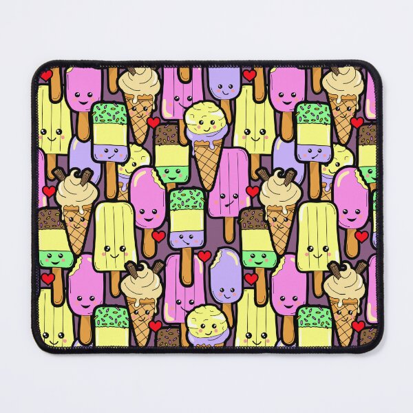 Item preview, Cute Kawaii Food Pattern designed and sold by HotHibiscus.