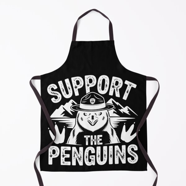 Item preview,  Support the Penguins , Funny Animal Protest designed and sold by Teetreasure2.