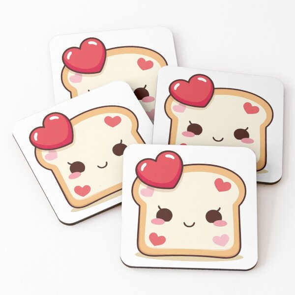 Item preview, Cute Toast designed and sold by PinkiPop Studio.