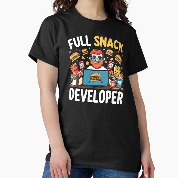 Item preview, Full Snack Developer Full Stack Developer Joke designed and sold by DomTeesHaven.