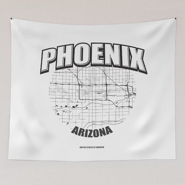 Item preview, Phoenix monochrome logo design designed and sold by hebstreit.