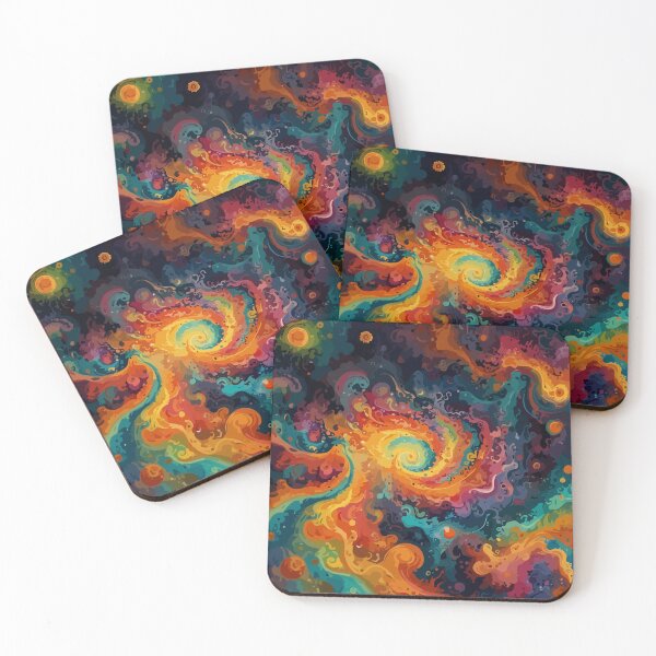 Item preview, Cosmic Swirl – Psychedelic Nebula Explosion designed and sold by Moss and Moon Studio.