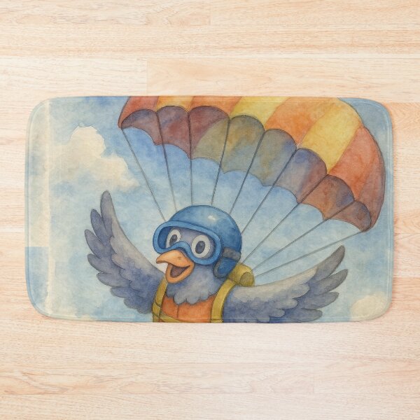 Item preview, The Amazing Pigeon skydiving designed and sold by LOveStOrSidE.
