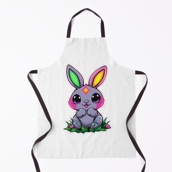 Item preview, cute Easter purple space bunny Sticker,cute easter,Happy Easter,Easter Day,easter illustration designed and sold by Expressions-Sel.