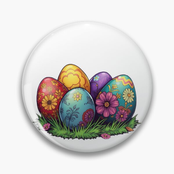 Item preview, Easter eggs in the grass ,Happy Easter,Easter Day,easter illustration designed and sold by Expressions-Sel.