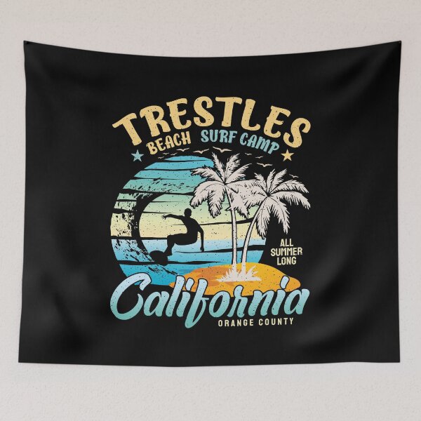 Item preview, Trestles Beach Surf Camps Surfing Orange County California designed and sold by eclecTEEq.