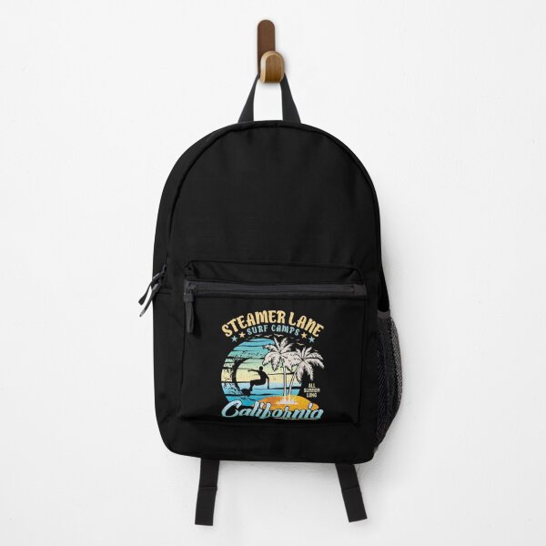 Item preview, Streamer Lane Surf Camps Surfing Santa Cruz County California designed and sold by eclecTEEq.