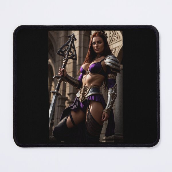 Item preview, Red headed Spear maiden with the look designed and sold by ARoccoArt.