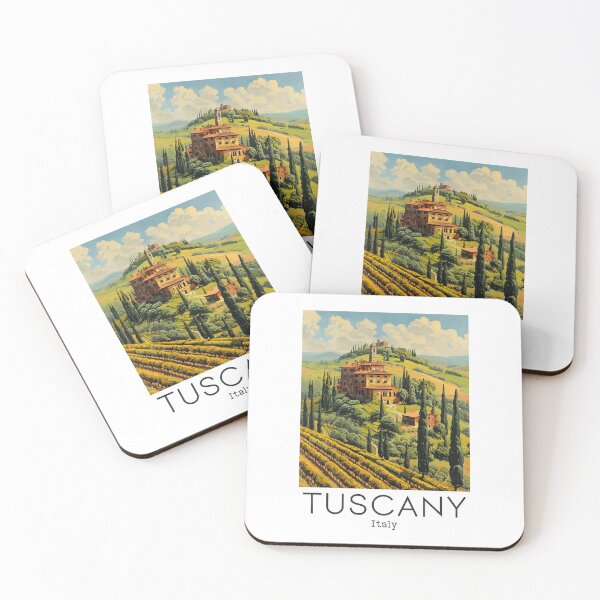 Item preview, A Vintage Illustration of Tuscany - Italy  designed and sold by GoodOldVintage.