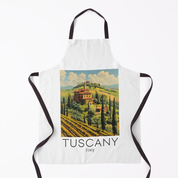 Item preview, A Vintage Illustration of Tuscany - Italy designed and sold by GoodOldVintage.