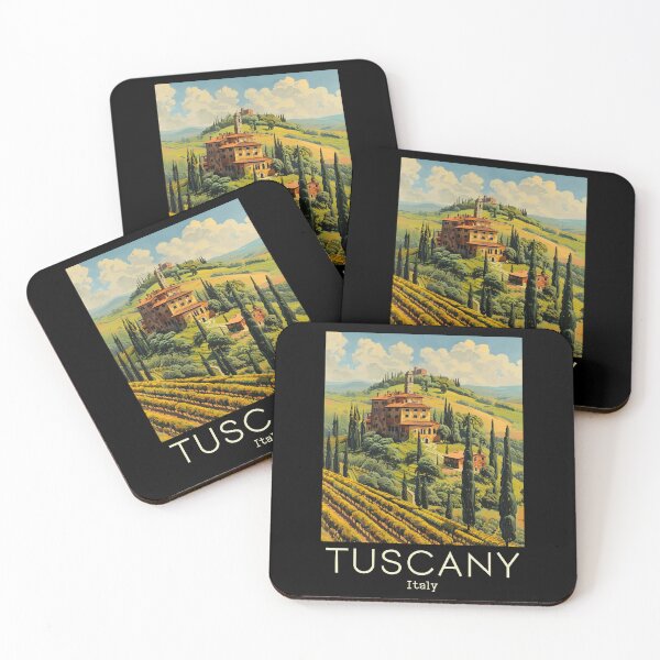Item preview, A Vintage Illustration of Tuscany - Italy  designed and sold by GoodOldVintage.