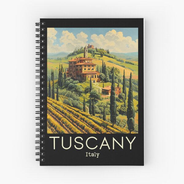 Item preview, A Vintage Illustration of Tuscany - Italy  designed and sold by GoodOldVintage.