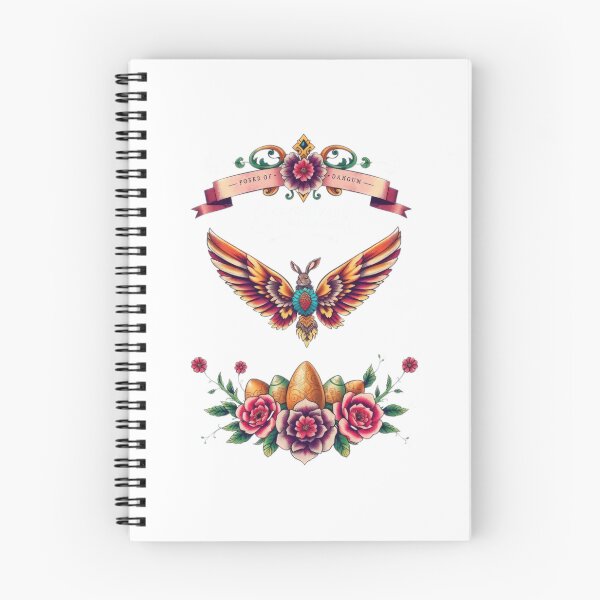 Item preview, Easter eggs colored floral and wings ,Happy Easter,Easter Day,easter illustration designed and sold by Expressions-Sel.