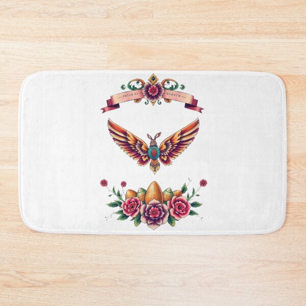 Item preview, Easter eggs colored floral and wings ,Happy Easter,Easter Day,easter illustration designed and sold by Expressions-Sel.