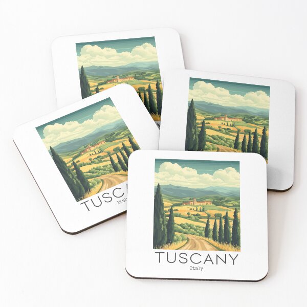 Item preview, A Vintage Illustration of Tuscany - Italy  designed and sold by GoodOldVintage.