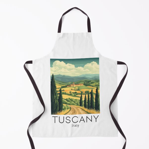 Item preview, A Vintage Illustration of Tuscany - Italy designed and sold by GoodOldVintage.
