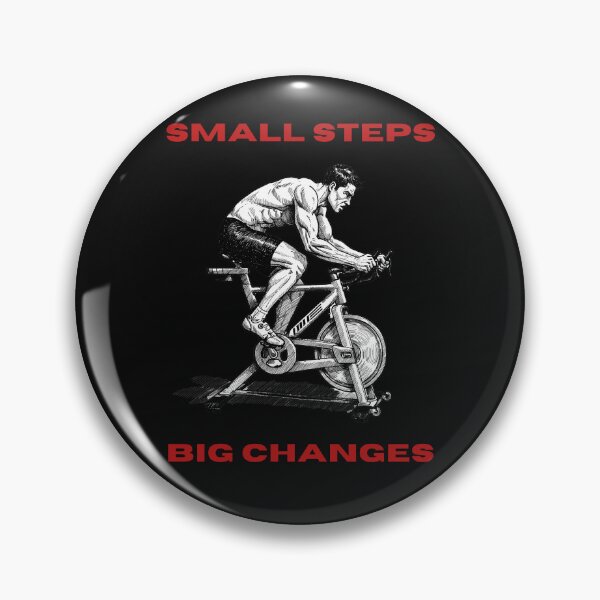 Item preview, Small Steps Big Changes Effort Cycling designed and sold by SurrealArtSzysz.