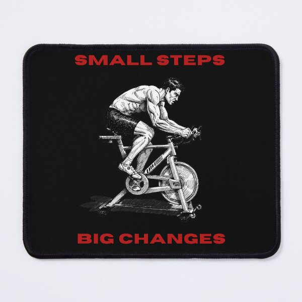 Item preview, Small Steps Big Changes Effort Cycling designed and sold by SurrealArtSzysz.