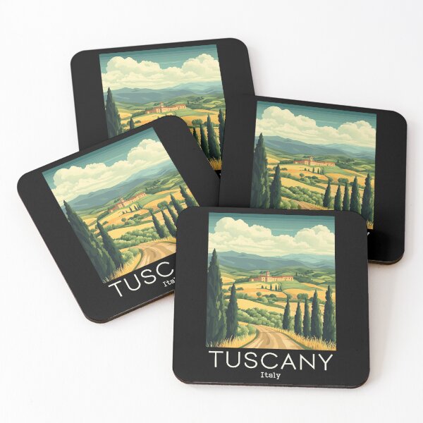Item preview, A Vintage Illustration of Tuscany - Italy  designed and sold by GoodOldVintage.