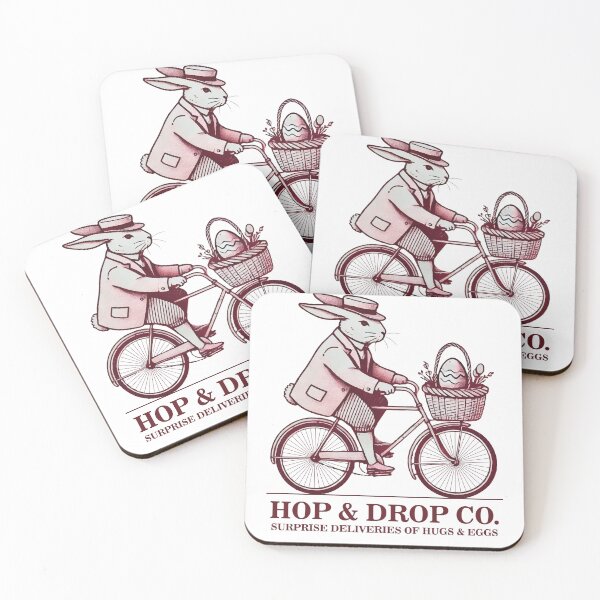 Item preview, Easter Retro Bunny Bike Aesthetics Eggs designed and sold by LuminOrb.
