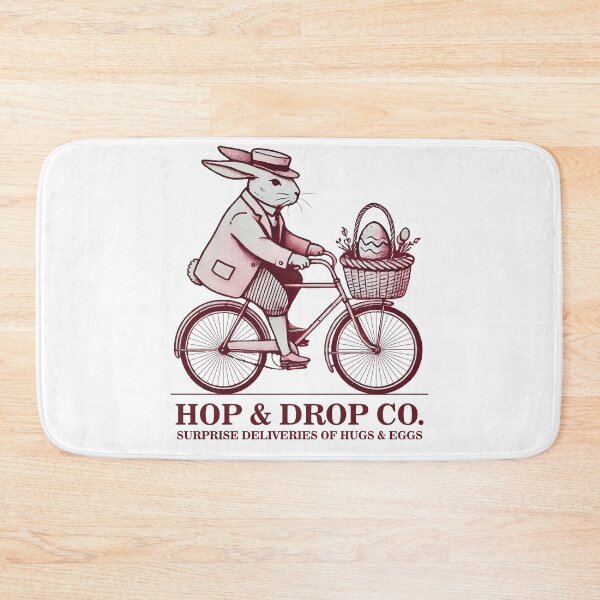 Item preview, Easter Retro Bunny Bike Aesthetics Eggs designed and sold by LuminOrb.