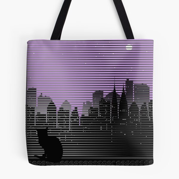Artikelvorschau, Schwarze Katze in einem Fenster bei Nacht entworfen und verkauft von FLIP-original.