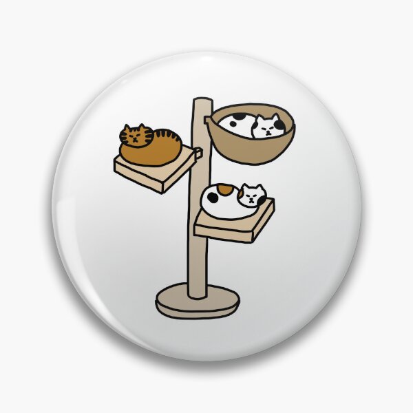 Item preview, Cats on the cat tower designed and sold by superbaechoo.