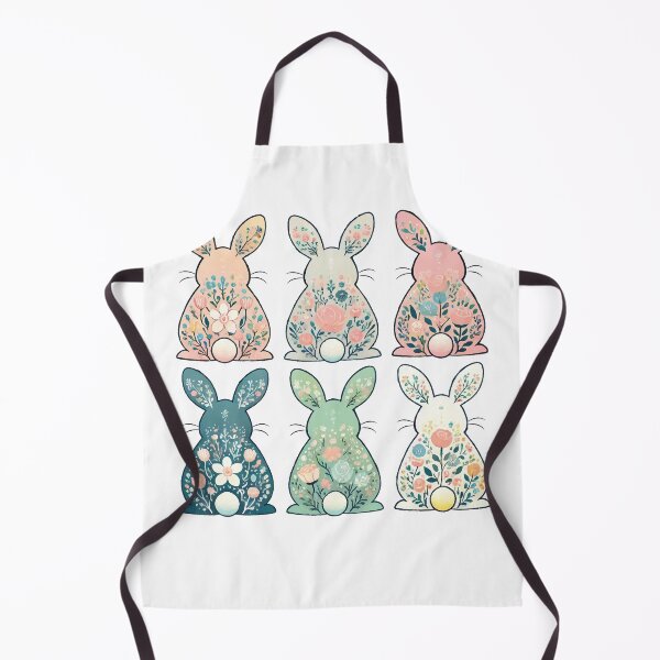 Item preview, Easter Vintage Style Flower Bunny Design designed and sold by LuminOrb.