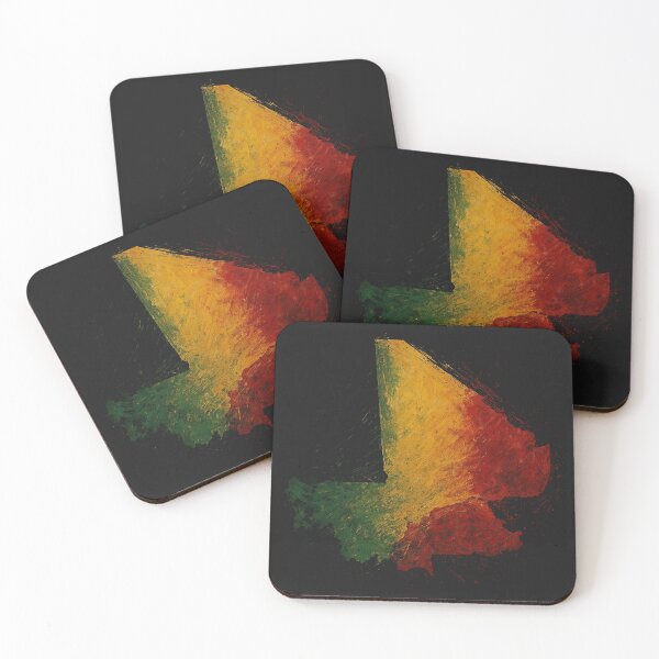 Item preview, Painted Mali flag designed and sold by ilakz.